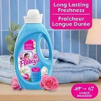 Fleecy Concentrated Fabric Softener, Fresh Air Scent, 1.36 L