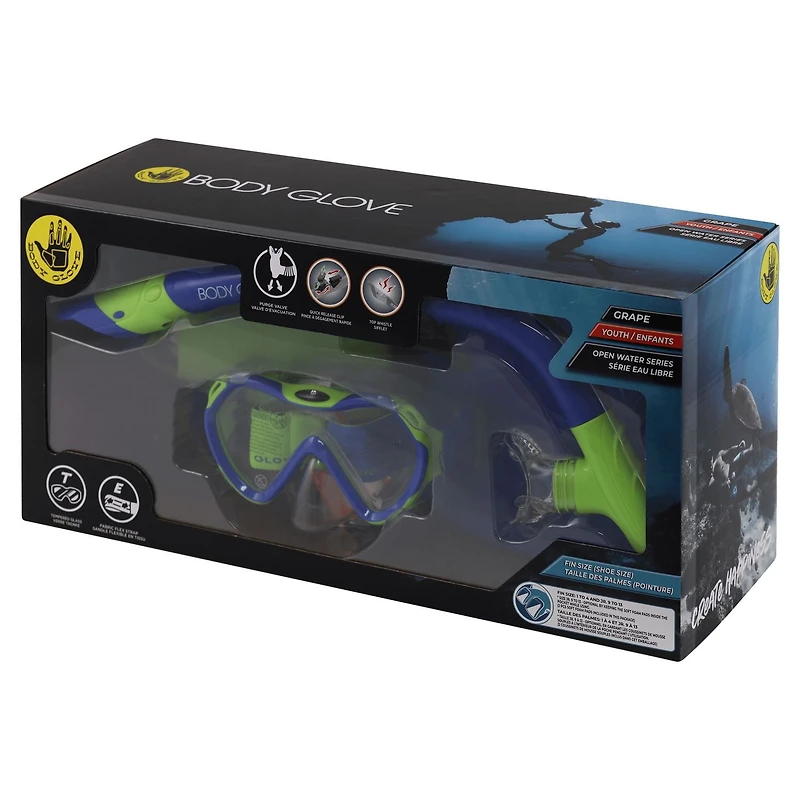 BODY GLOVE ENSEMBLE GRAPE DE TUBA JUNIOR SÉRIE EAU LIBRE