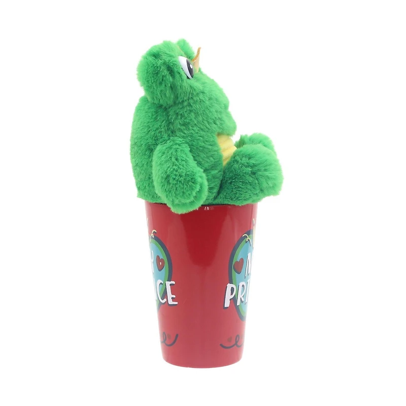 Way To Celebrate Valentine Frog in Latte Mug