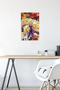 Dragon Ball Z - Saiyans Wall Poster, 22.375" x 34"