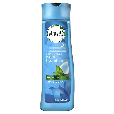 Shampooing hydratant Herbal Essences Hello Hydration avec essences de noix de coco