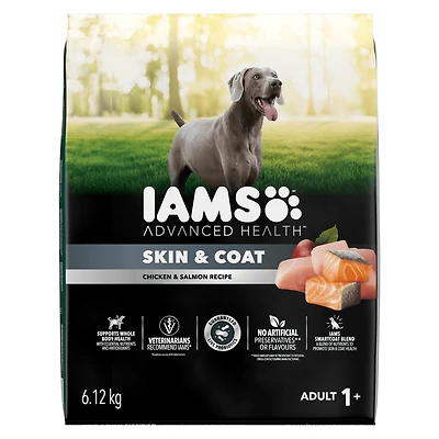 Iams Advanced Health Peau et Pelage Poulet et Saumon Adulte Nourriture Sèche pour Chiens 10kg