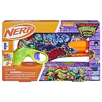 Nerf Teenage Mutant Ninja Turtles Blaster, 10 Nerf Elite Darts, Ages 8 and up