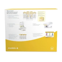 Ensemble Solution pour la Conservation du lait maternel Medela, Matériel et contenants pour l’allaitement, Rangement du lait maternel, Fabriqués sans BPA