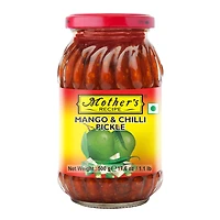 Mother's Recipe Mango & Chilli Pickle, 500g, No Added Colours or Preservatives
