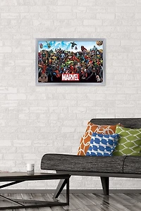 Marvel Comics - The Marvel Lineup Wall Poster, 22.375" x 34"