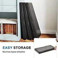 Lot de 2 bancs de rangement pour enfants Homy Casa – Design doux avec rangement pour jouets et livres