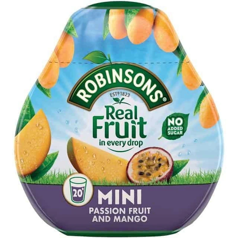 Robinsons Mini Passion Fruit & Mango Squeezy Concentrate