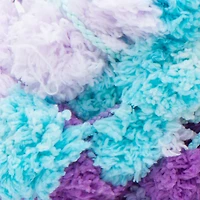 RED HEART POMP-A-DOODLE YARN, LILAC BREEZE