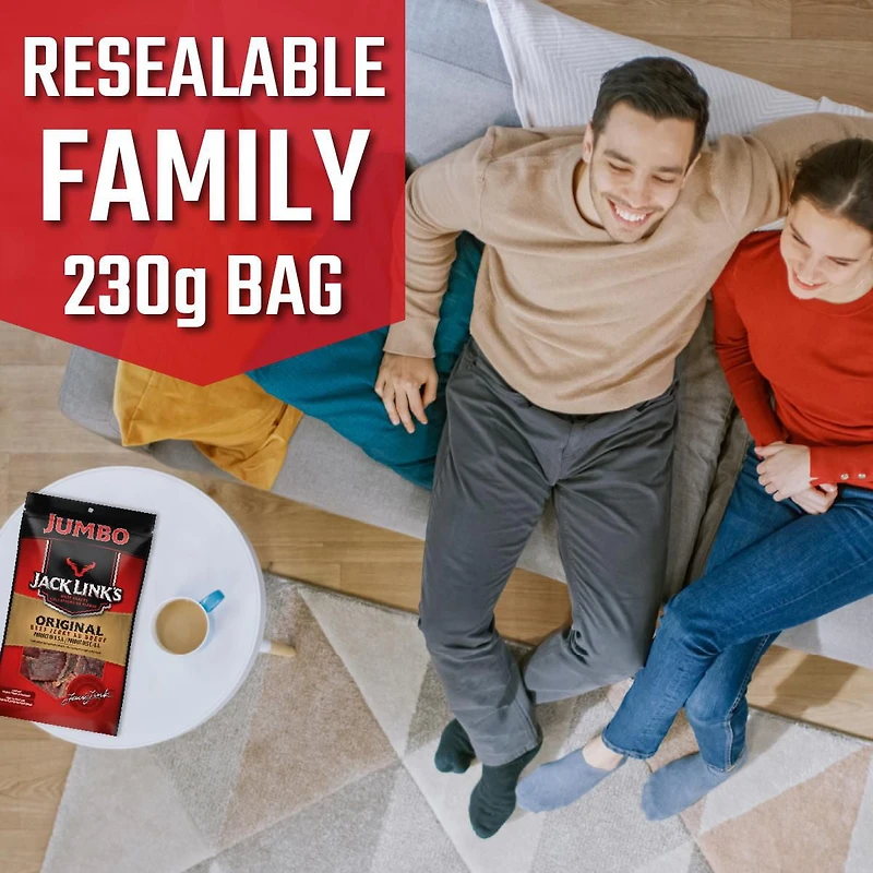 JACK LINK'S ORIGINAL BEEF JERKY 230g, 230 g