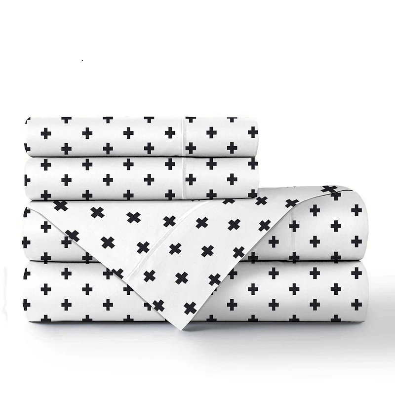 Johnson Home Premium 160 GSM Ultra Plush, Breathable and Durable, Combed Cotton Flannel Sheet Set - Deep Pocket - Easy to Fit - Cozy Bed Sheets