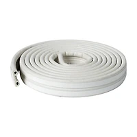 Bourrelet de calfeutrage ultra-robuste de marque Duck pour brèches de taille moyenne - Blanc 9,5 mm x 5,2 m