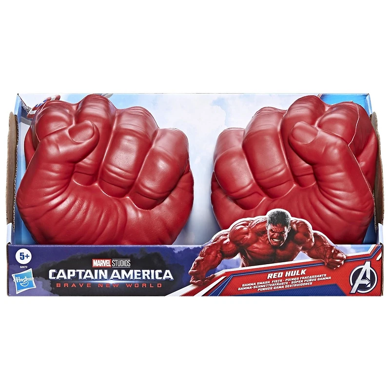 Marvel Avengers Captain America: Brave New World Poings fracassants de Red Hulk