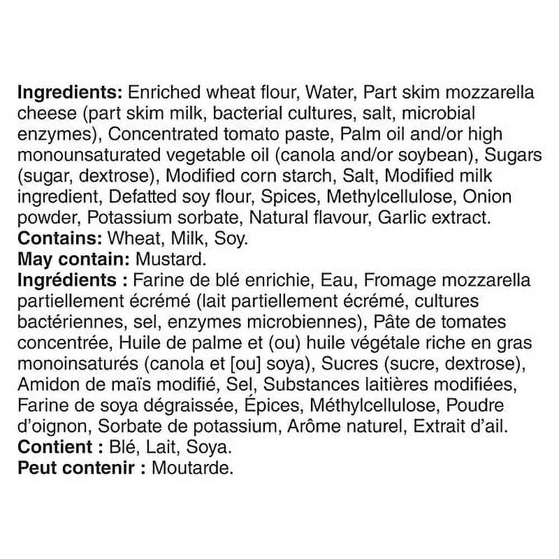 Pizza Bites Fromage de Pillsbury 693 g