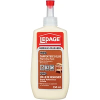 Colle à bois Pro de LePage pour menuisiers 150 ml, adhérence plus forte que le bois