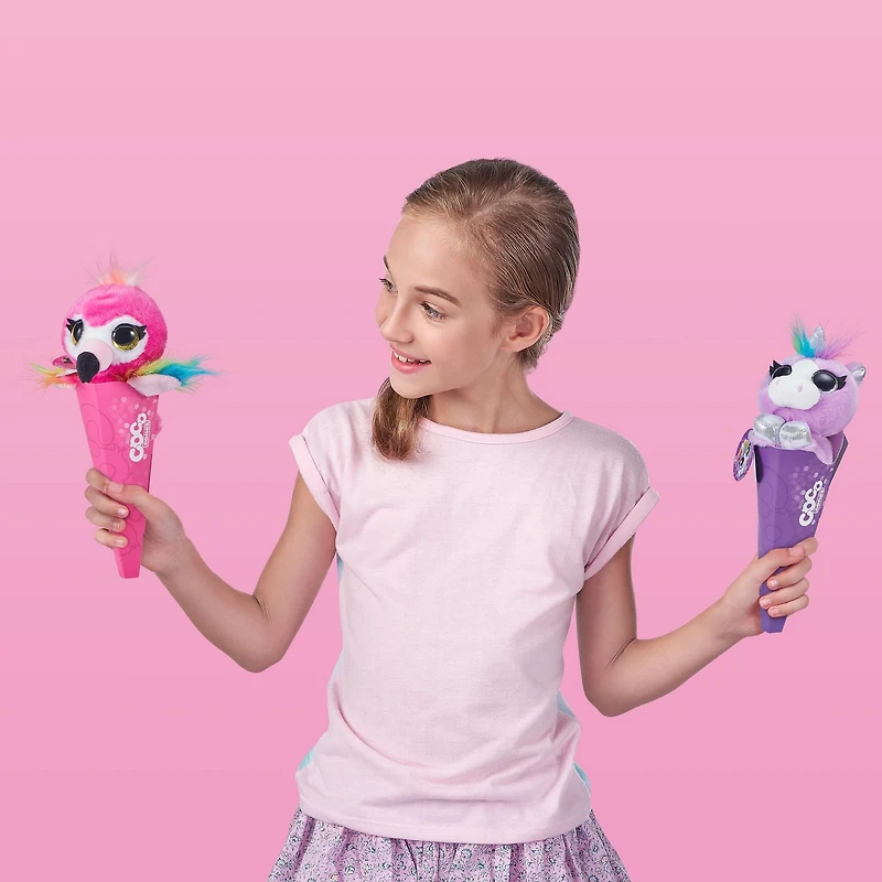 Peluches adorables à collectionner par ZURU Coco Cones