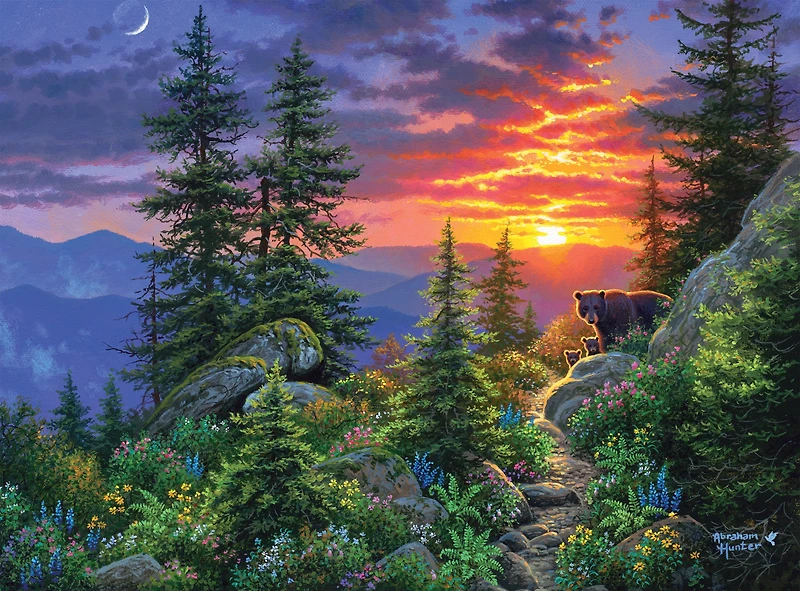 Buffalo Games Abraham Hunter From the Ashes 1000-Piece Interlocking Jigsaw Puzzle for Adults Ages 14+