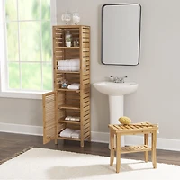 Tabouret en bambou Boyd