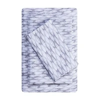 Ensemble de draps en microfibre doux et facile d'entretien Mainstays – Imprimé Tailles: 1 place