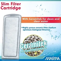 Cartouche Bio-Clear pour filtres Slim Marina, paquet de 3