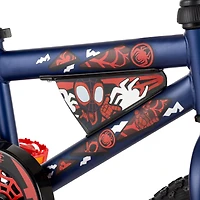 Huffy 14-inch Spidey and His Amazing Friends Boys’ Bike featuring Miles, Blue, 4-6 years old