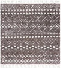 Safavieh Berber Fringe Lesleigh Aztec Shag Area Rug