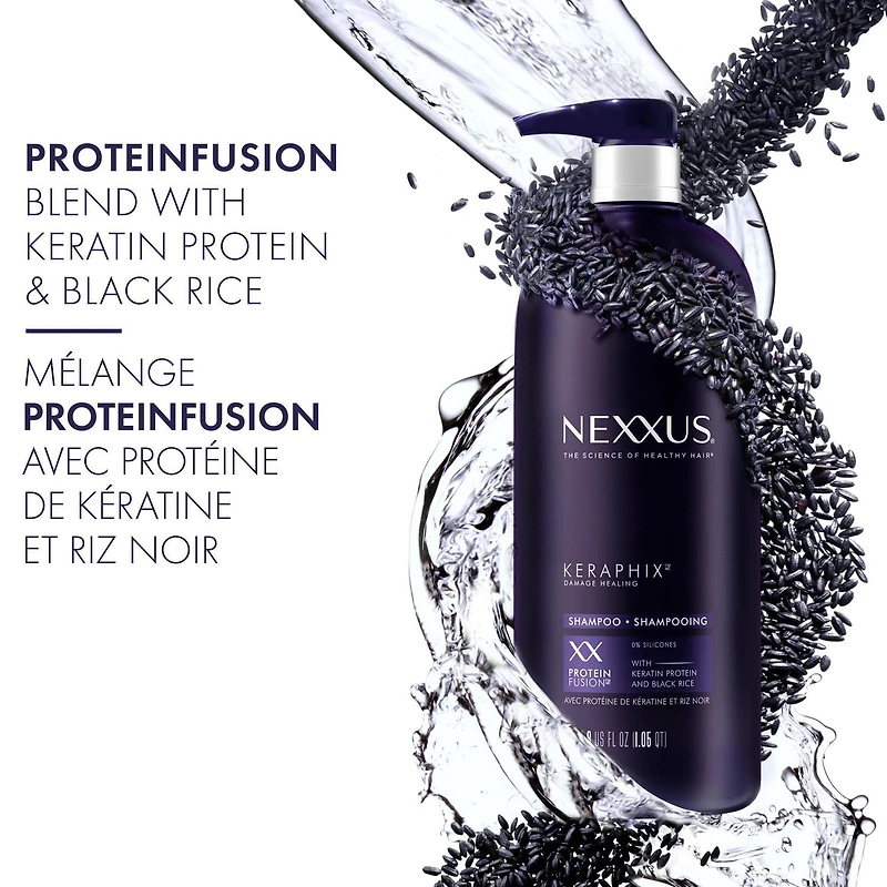 Shampooing Réparateur Nexxus Keraphix avec ProteinFusion