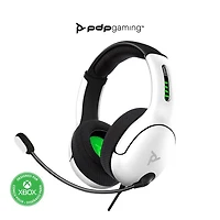 PDP Gaming LVL50 Wired Stereo Gaming Headset: White - Xbox Series X|S, Xbox One, Xbox Xbox