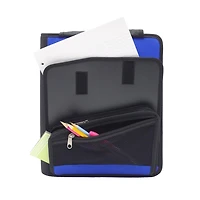 Reliure à anneaux à fermeture éclair verticale 1,5 po ProPlatinum Mead Reliure à anneaux à fermeture éclair