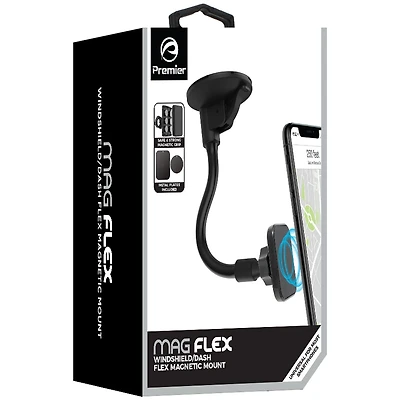 Support flexible de fenêtre magnétique Support de téléphone flexible à fenêtre magnétique