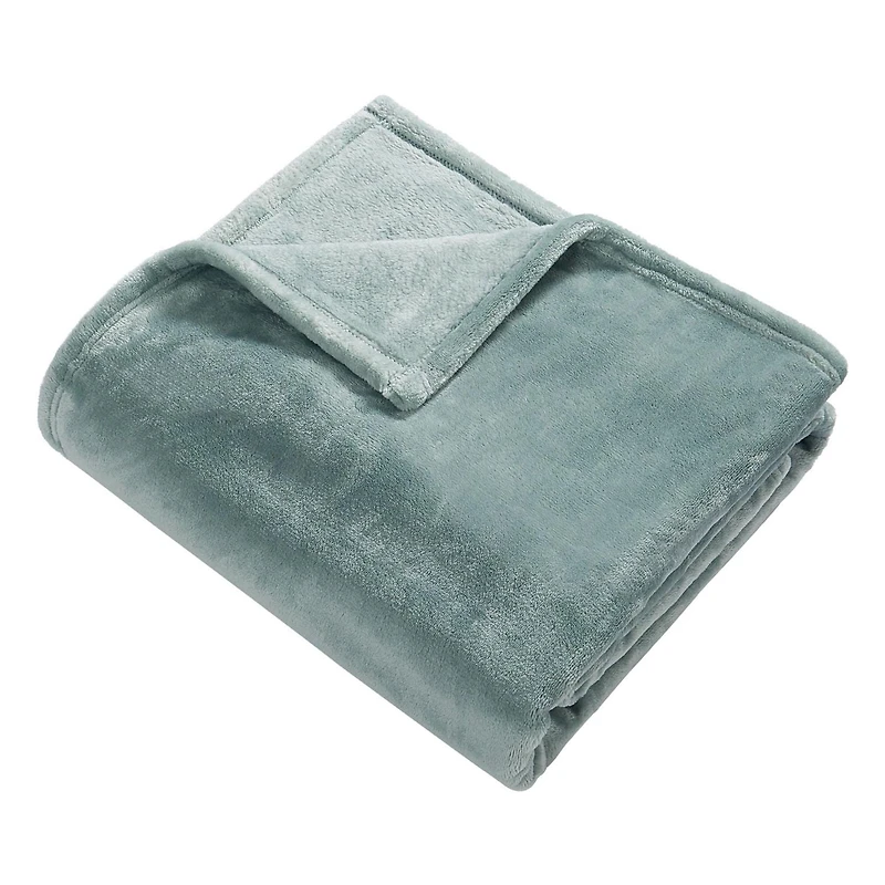 HOMETRENDS Velvet Plush Throw, 50" x 60