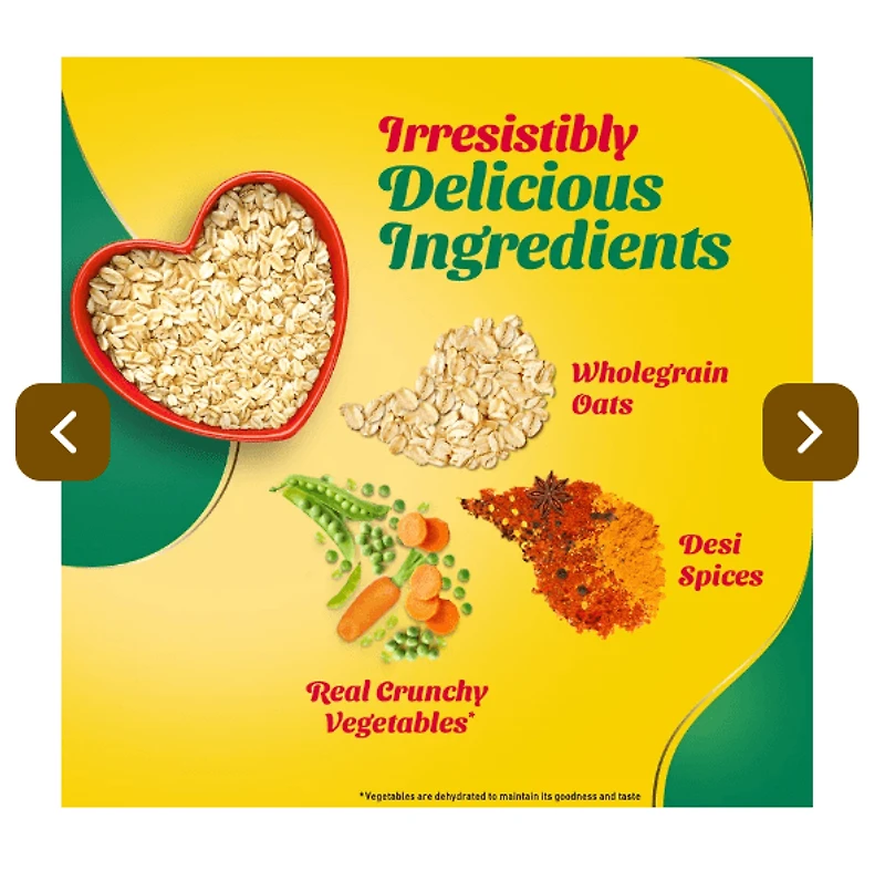 Saffola Masala oats Classic masala 500g