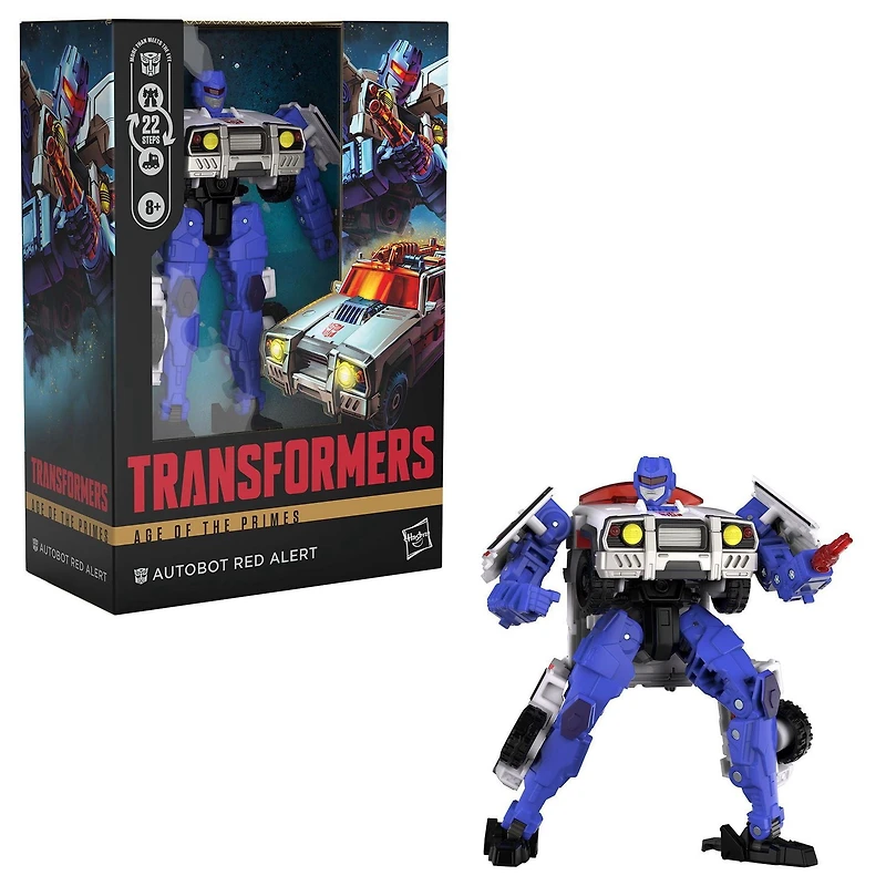 Transformers Age of the Primes Voyageur Autobot Red Alert