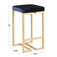 Midas Contemporary Counter Stool by LumiSource