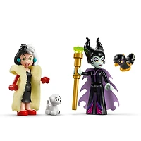 LEGO Disney Villains Maleficent’s and Cruella De Vil’s Dresses Kids Toy - Fashion Building Toy for Girls and Boys, Ages 9+ - Kids Toy for Disney Fans - Gift Idea for Birthdays & Holidays - 43262, LEGO Maleficent's and C 43262