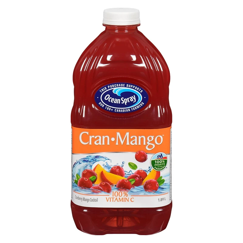 Ocean Spray Cran•Mango™ Cranberry Mango Cocktail, 1.89L