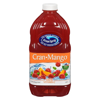 Ocean Spray Cran•Mango™ Cranberry Mango Cocktail, 1.89L