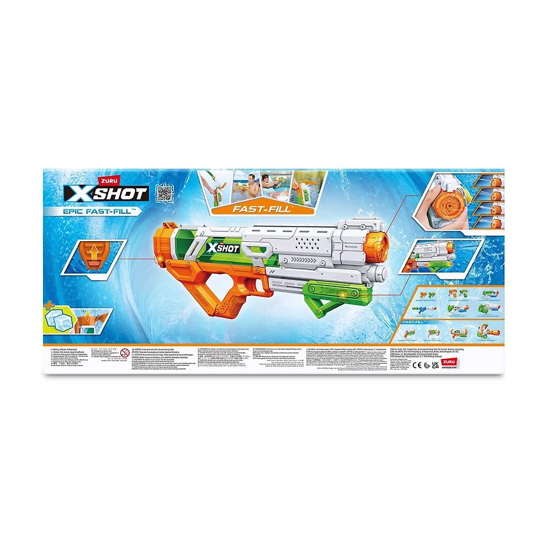 X-Shot Water Fast-Fill Epic Water Blaster