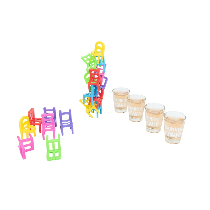 Perfect Solutions Jeu À Boire - Chaises À Empiler