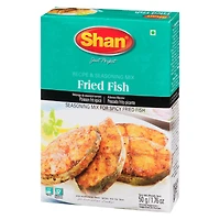Recette de poisson frit Shan et mélange de masala 50 grammes
