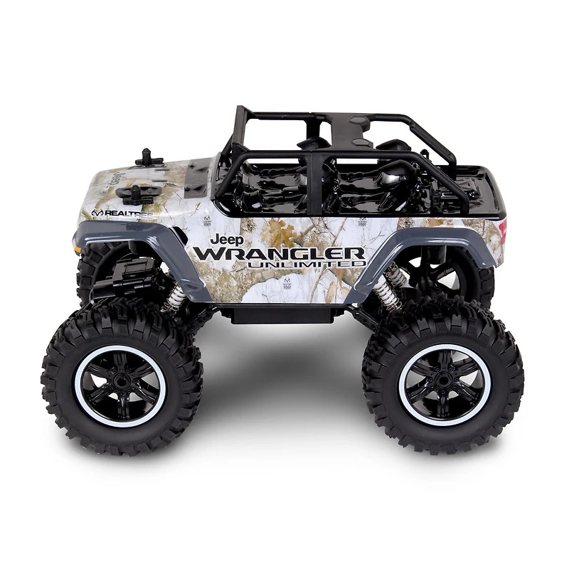 NKOK Realtree Jeep Wrangler Unlimited 1/14 Scale RC Toy