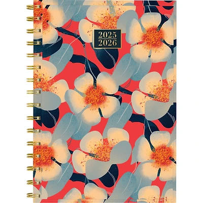 2025-2026 Cambridge® Colourful Floral Small Weekly Academic Year Planner
