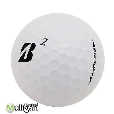 Mulligan - 96 balles de golf récupérées Bridgestone e12 Soft (B) 5A , Blanc