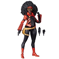 Marvel Legends Series, Spider-Man: Across the Spider-Verse (Partie 1), figurine Jessica Drew de 15 cm, 2 accessoires
