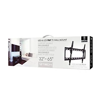 CJ Tech Tilting Low Profile TV Wall Mount Fits, 32"- 65"