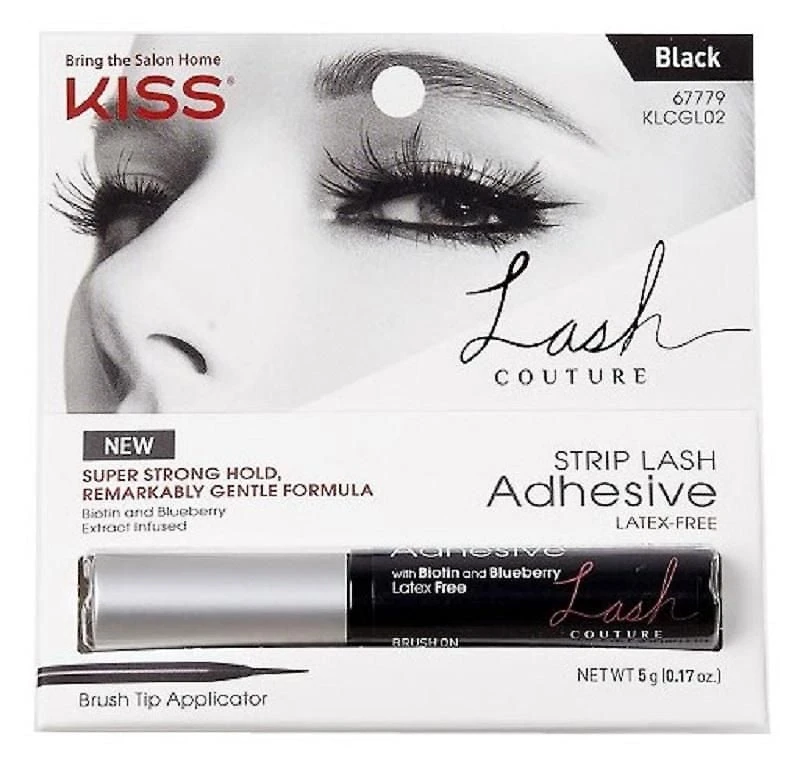 Kiss Lash Couture Lash Adhesive - Black, Lash Adhesive - Black