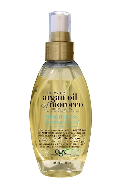 OGX Renewing + Argan Oil of Morocco Weightless Reviving Dry Oil, 118 mL