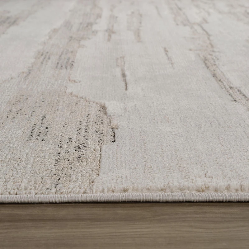 Rug Branch Astra Modern Indoor Area Rug, Beige Cream, Abstract - Living Room, Bedroom, Dining Room