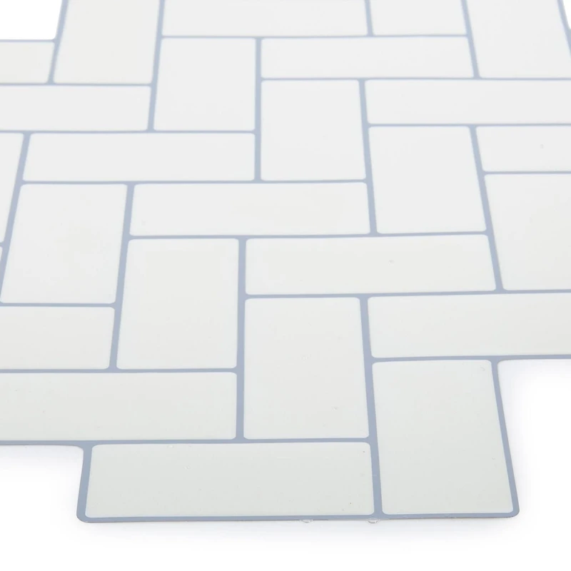 Truu Design Carrelage mural à chevrons