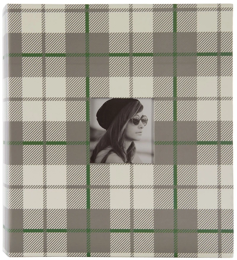 Pinnacle Frames Magnetic Tartan Full Frame Photo Album